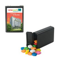 Black Refillable Plastic Mint/ Candy Dispenser w/ Gum